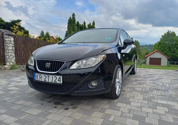 Seat Ibiza cena 17500 przebieg: 247000, rok produkcji 2008 z Dobczyce małe 232